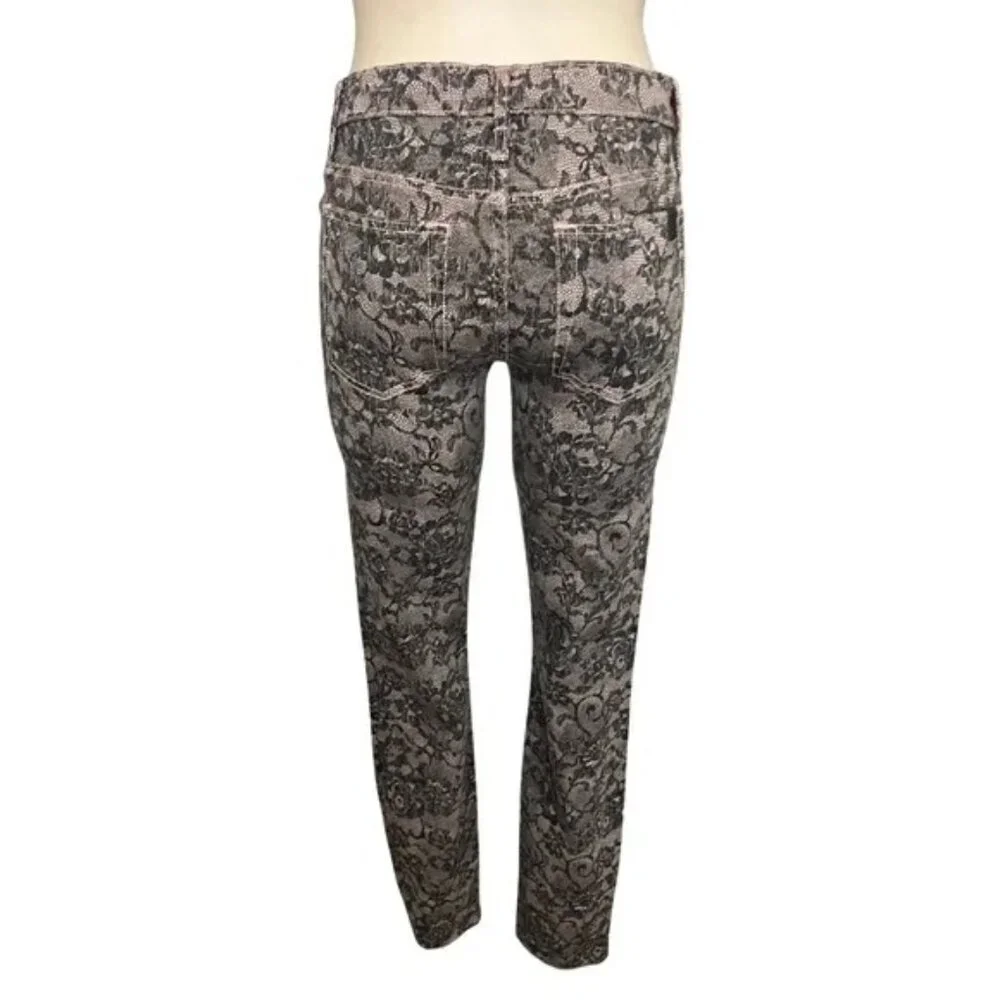 Joe's Jeans Chantilly Lace Low Rise y2k Skinny Jeans - Picture 4 of 7